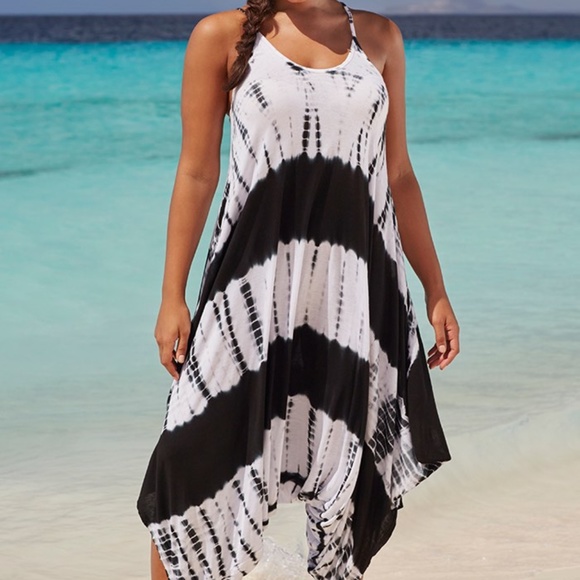 Swimsuits For All Other - SWIMSUITS FOR ALL HARLOW TYE DYE JUMPSUIT COVERUP